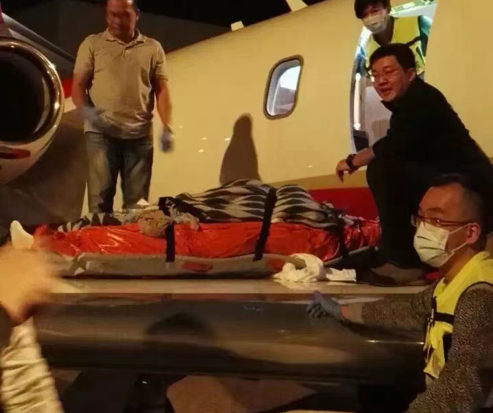项城市香港出入境救护车出租